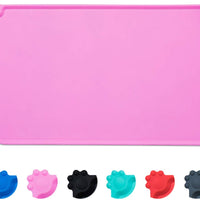 Alfombrillas de silicona impermeables para perros y gatos, antideslizantes, de grado FDA - BESTMASCOTA.COM
