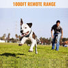 Petrainer PET998DRU Collar de entrenamiento para perro con collar de choque remoto para perros, collar de corteza con vibración de pitido, collar eléctrico para perro, rango de control remoto de 1000 pies - BESTMASCOTA.COM