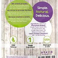 Naturaleza Gnaws Tripe Twists – 100% natural de hierba alimentado premium carne de vacuno perro masticar golosinas - BESTMASCOTA.COM