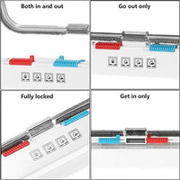 ShineBlue 4-Way Lockable Cat Flap Door - BESTMASCOTA.COM