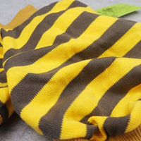 Fitwarm - Ropa para mascotas a rayas, para perros, camisetas, suéter, gato, algodón, color amarillo - BESTMASCOTA.COM