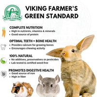 Heno Viking Farmer Alfalfa para conejos y mascotas pequeñas - BESTMASCOTA.COM