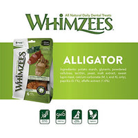 Whimzees Small Dog Treats Alligator - BESTMASCOTA.COM