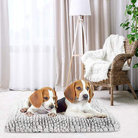 Coohom - Cama de peluche para perro, cama para mascotas, alfombrilla para jaula, cama lavable para perros medianos y grandes - BESTMASCOTA.COM