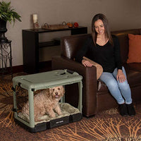 Pet Gear “The Other Door” 4 Door Steel Crate with Plush Bed + Travel Bag for Cats/Dogs - BESTMASCOTA.COM