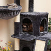 Hey-bro - Árbol para gatos de varios niveles con postes de rascador cubiertos de sisal para gatitos, gatos y mascotas - BESTMASCOTA.COM