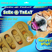 Rompecabezas de juguete de hueso interactivo para mascotas - BESTMASCOTA.COM