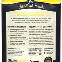 Vital Essentials Vital Cat Freeze-Dried Grain Free Limited Ingredient Cat Treats – Paquete de 3 - BESTMASCOTA.COM