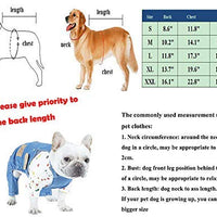 PetBoBo - Trajes de ropa para perro, pantalones de jean para mascotas, 5 tamaños opcionales - BESTMASCOTA.COM