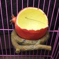 Pxlucky - Comedero para pájaros, cuenco para comida de pájaros, taza para loros pequeños, cacatúas, hámster, pequeño animal, recipiente para agua potable para pájaros, jaula de accesorios - BESTMASCOTA.COM