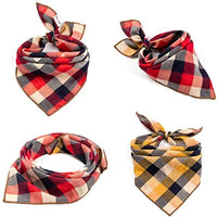 Pet Heroic 2Pcs-4Styles - Juego de pañuelos cuadrados para mascotas, perros, gatos, etc. - BESTMASCOTA.COM