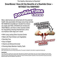 SmartBones Doubletime Rolls with Long-Lasting Chew Center, Chicken - BESTMASCOTA.COM