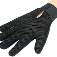 Guante para aseo de mascotas (versión actualizada) – guante para cepillo suave para deshedding – guante eficiente para eliminar el pelo de mascotas – Diseño mejorado de cinco dedos – perfecto para gatos con pelo largo y corto – 1 par - BESTMASCOTA.COM