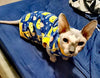 Sphynx - Camisetas de algodón para mascotas con cuello redondo, sin mangas, para gatos y perros pequeños - BESTMASCOTA.COM