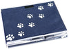 Feline Ruff - Caja de almacenamiento para juguetes de perro, tamaño grande Cesta de almacenamiento de juguetes para mascotas de 16.0 x 12.0 in con tapa. Cubo de lona plegable perfecto para juguetes y accesorios de gato. - BESTMASCOTA.COM