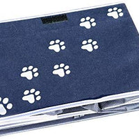 Feline Ruff - Caja de almacenamiento para juguetes de perro, tamaño grande Cesta de almacenamiento de juguetes para mascotas de 16.0 x 12.0 in con tapa. Cubo de lona plegable perfecto para juguetes y accesorios de gato. - BESTMASCOTA.COM