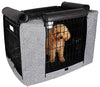 Petsfit Durable Double Door Polyester Dog Crate Cover with Mesh Window - BESTMASCOTA.COM