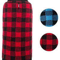 PUPTECK suéter de perro a cuadros estilo mascota gato invierno ropa de punto caliente - BESTMASCOTA.COM