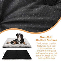 Invenho - Cama para perro, cómoda, suave, antideslizante, lavable, para perros y gatos grandes, medianos y pequeños, color azul - BESTMASCOTA.COM