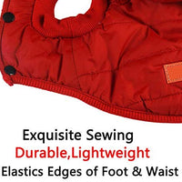 vecomfy - Sudadera con capucha para perro con forro polar y algodón extra cálido en invierno, chaqueta para perro pequeña con capucha - BESTMASCOTA.COM