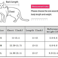 Coppthinktu - Traje de recuperación de gatos para heridas abdominales o enfermedades de la piel, transpirable E-Collar Alternativa para gatos y perros, después de cirugía desgaste anti lamer heridas - BESTMASCOTA.COM