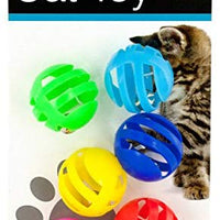 Bulk Buys bolas con cascabeles gato Juguetes Set - BESTMASCOTA.COM