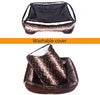 Cama ortopédica para perro JOYELF, tamaño mediano, con funda extraíble y lavable para perros pequeños a medianos y juguetes como regalo - BESTMASCOTA.COM