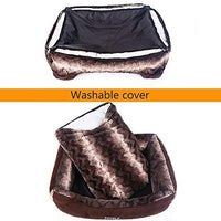 Cama ortopédica para perro JOYELF, tamaño mediano, con funda extraíble y lavable para perros pequeños a medianos y juguetes como regalo - BESTMASCOTA.COM