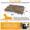 SportPet Designs cama impermeable para mascotas, se adapta a la caseta de plástico para perros SportPet - BESTMASCOTA.COM