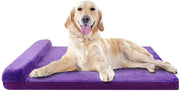 JoicyCo - Cama grande para perros, para perros grandes, camas de espuma antideslizante, con funda lavable - BESTMASCOTA.COM