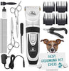 Pet Union Professional Dog Grooming Kit - Rechargeable, Cordless Pet Grooming Clippers & Complete Set of Dog Grooming Tools. Low Noise & Suitable for Dogs, Cats and Other Pets - BESTMASCOTA.COM