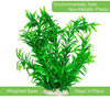 Otterly Pets Plantas de plástico para decoración de peceras grandes artificiales, decoración de acuario y accesorios, paquete de 8 - BESTMASCOTA.COM