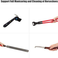 Juego de cortadores de pezuña de caballos de 16 pulgadas, apto para recortar cabras, caballos, vacas, cerdos y cabras - BESTMASCOTA.COM