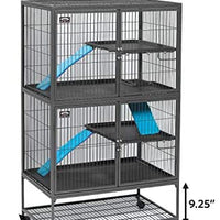 MidWest Homes for Pets Deluxe Ferret Nation Small Animal Cages, Ferret Nation Cages Include 1-Year Manufacturing Warranty - BESTMASCOTA.COM