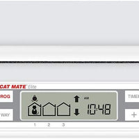 Cat Mate Elite Microchip Cat puerta con control de temporizador - BESTMASCOTA.COM