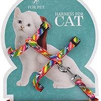 Fancy Finca collares para gatos y mascotas, correas ajustables, para cachorros, caminar, entrenamiento, correr, senderismo, 2 juegos - BESTMASCOTA.COM