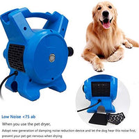 PETRIP Dog Hair Dryer Pet Dryer Professional Grooming Blower Dog Slicker Brush for Large Medium Small Dog Cat - BESTMASCOTA.COM