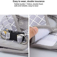 Anyifan Arnés para perro, chaleco de tracción para gato, arnés ajustable, cómodo, transpirable, chaleco reflectante de seguridad para mascotas, material Oxford - BESTMASCOTA.COM