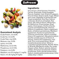 ZuPreem Pure Fun Bird Food for Large Birds | Powerful Blend of Fruit, Natural FruitBlend Pellets, Vegetables, Nuts for Amazons, Macaws, Cockatoos - BESTMASCOTA.COM