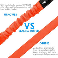 URPOWER Cinturón de seguridad para perro, 2 unidades, cinturón de seguridad ajustable para mascotas, cinturón de seguridad para vehículos, nailon, resistente, elástico y duradero, cinturón de asiento de coche para perros, gatos y mascotas - BESTMASCOTA.COM