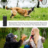 Vitorun - Repelente de perro de mano por infrarrojos, disuasorio ultrasónico para perros, tapón de corteza + entrenamiento para perros de buen comportamiento - BESTMASCOTA.COM
