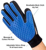 Pet Hair Remover Glove - Gentle Pet Grooming Glove Brush - Efficient Deshedding Glove - Massage Mitt with Enhanced Five Finger Design - Perfect for Dogs & Cats with Long & Short Fur - 1 Pack - BESTMASCOTA.COM