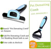 MIU COLOR Pet Deshedding Brush, Professional Grooming Tool, Effectively Reduces Shedding by Up to 95% for Short Hair and Long Hair Cats(4-inch Length Comb) - BESTMASCOTA.COM
