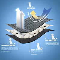 Invenho - Cama para perro, cómoda, suave, antideslizante, lavable, para perros y gatos grandes, medianos y pequeños, color azul - BESTMASCOTA.COM