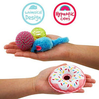 Juego de juguetes para gatos de Pet Craft Supply – Accesorios para gatos multicolor - BESTMASCOTA.COM