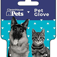 Pet Grooming Glove Dog Brush & Cat Brush for Pets (Single Glove) – Easy, Machine Washable Deshedding Gloves for Dogs & Cats Hair Removal – Dog & Cat Grooming Must-Have (One Size Fits All) - BESTMASCOTA.COM