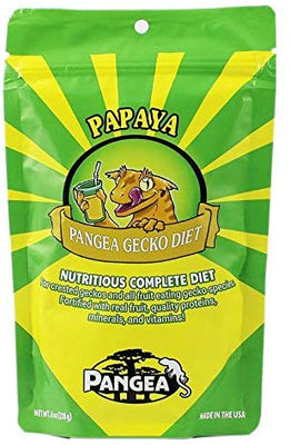 plátano/Papaya Pangea Fruit Mix Complete Crested Gecko Alimentos 1 Lb - BESTMASCOTA.COM