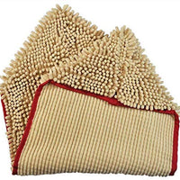 My Doggy Place – Toalla de baño para perro de chenilla de microfibra ultra absorbente con bolsillos de mano, duradera, de secado rápido, lavable, evita la suciedad de barro - BESTMASCOTA.COM