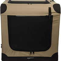 AmazonBasics - Caja plegable para perros con formación de carreras - BESTMASCOTA.COM