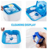 Around Pet Filtro de repuesto para fuente de gato, 12 paquetes con 2 cepillos de limpieza - BESTMASCOTA.COM